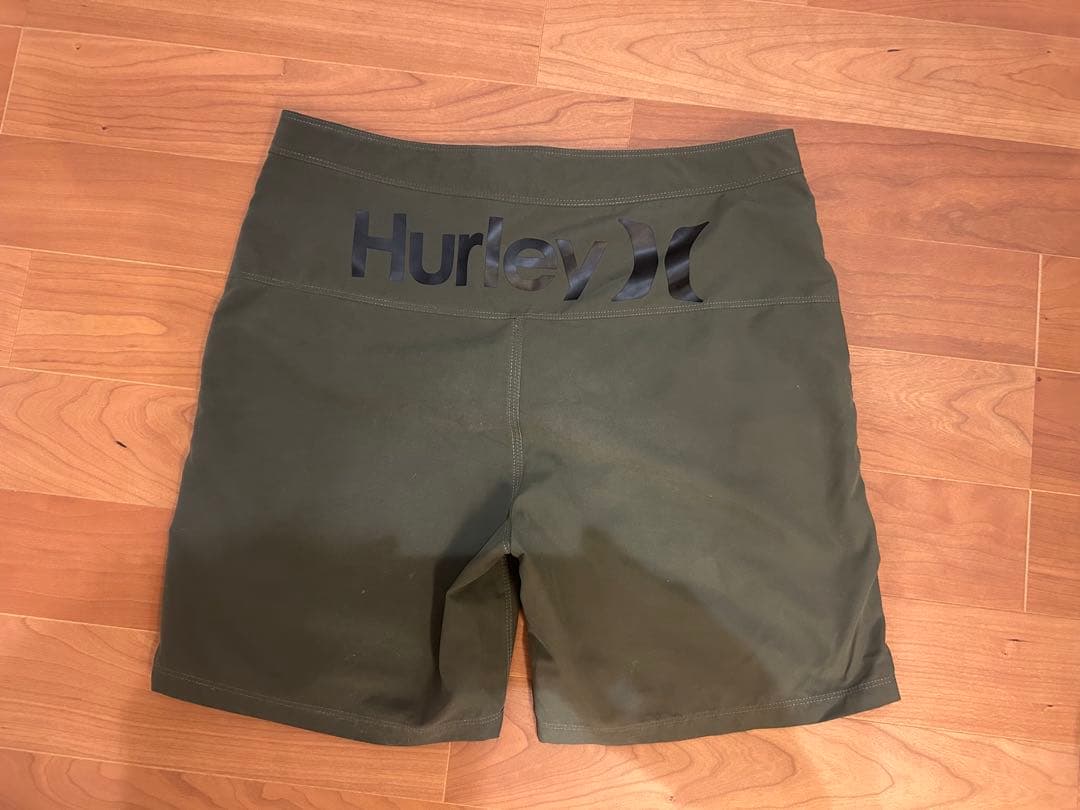 Hurley 32インチ　オリーブグリーン ボードショーツ