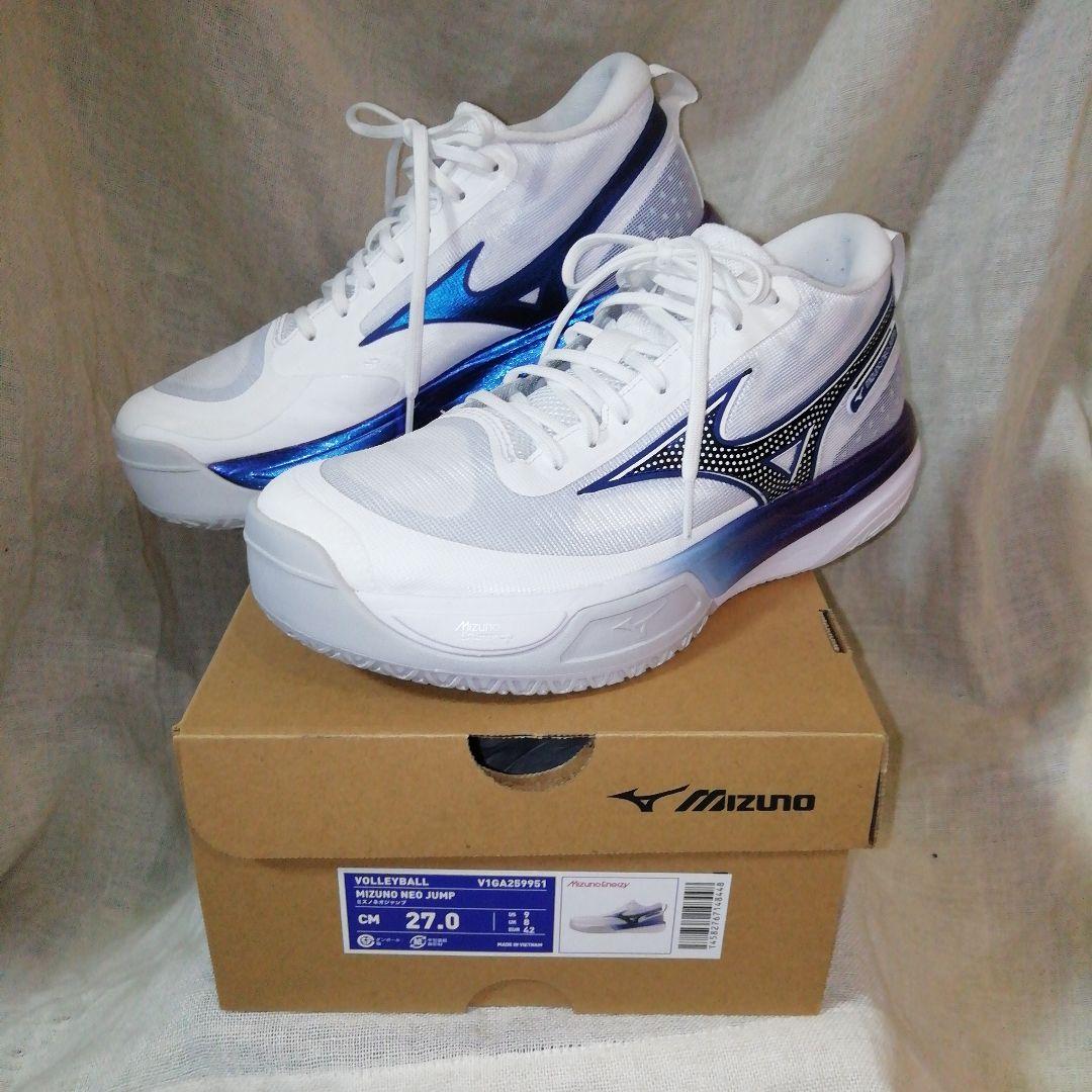 MIZUNO バレーボールシューズ　ネオジャンプ　27cm 3回使用