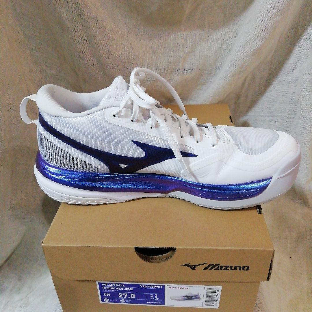 MIZUNO バレーボールシューズ　ネオジャンプ　27cm 3回使用