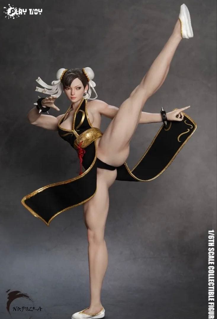 1/6 春麗 アクションフィギュア シームレス素体 P023A playtoy