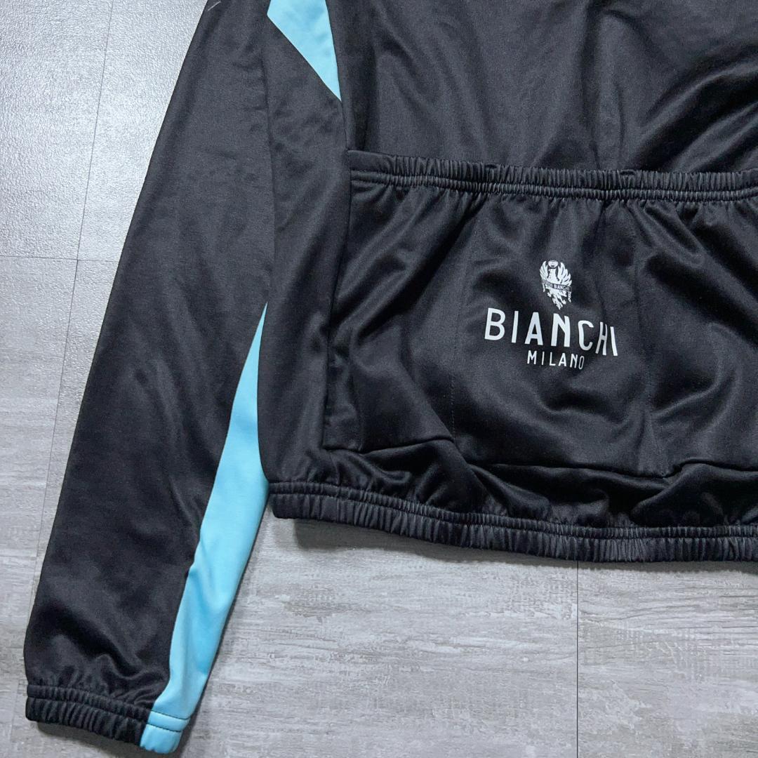 Bianchi ビアンキ サイクルウェア 長袖ジャージ セットアップ S
