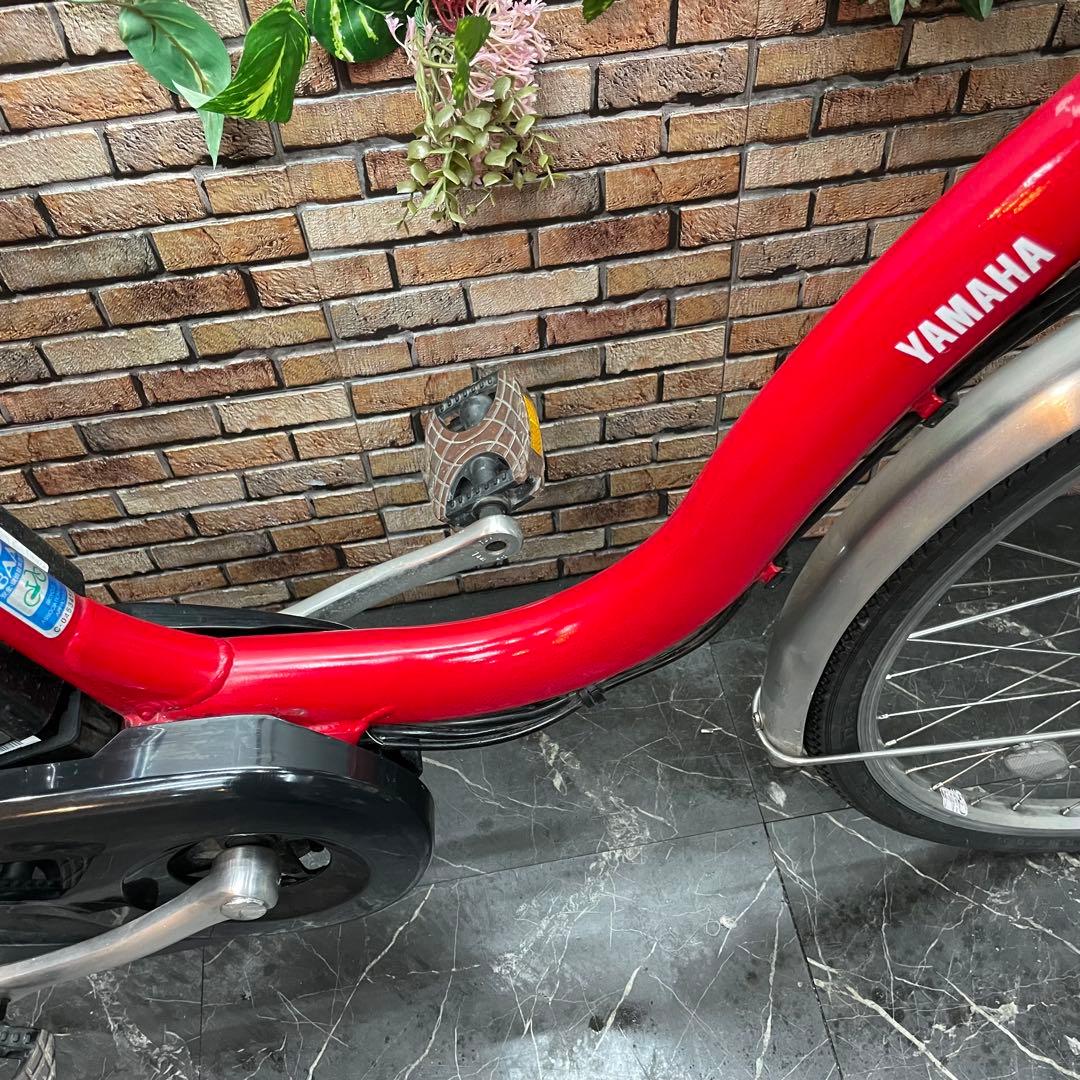 【192】電動自転車 YAMAHA PAS SION レッド 24インチ