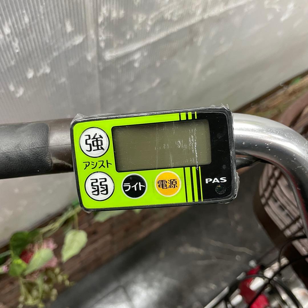 【192】電動自転車 YAMAHA PAS SION レッド 24インチ