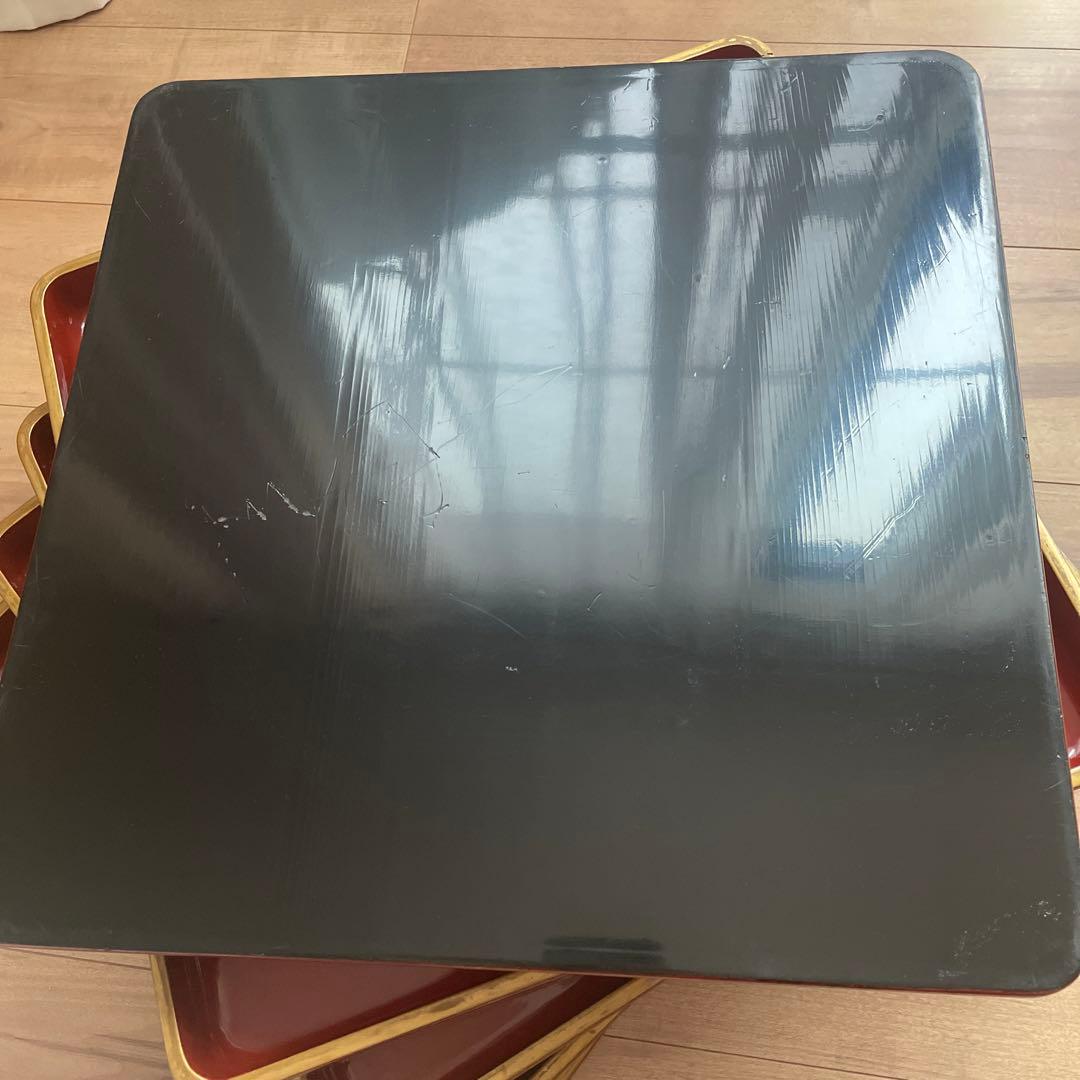 骨董品　お盆　お膳 5枚セット