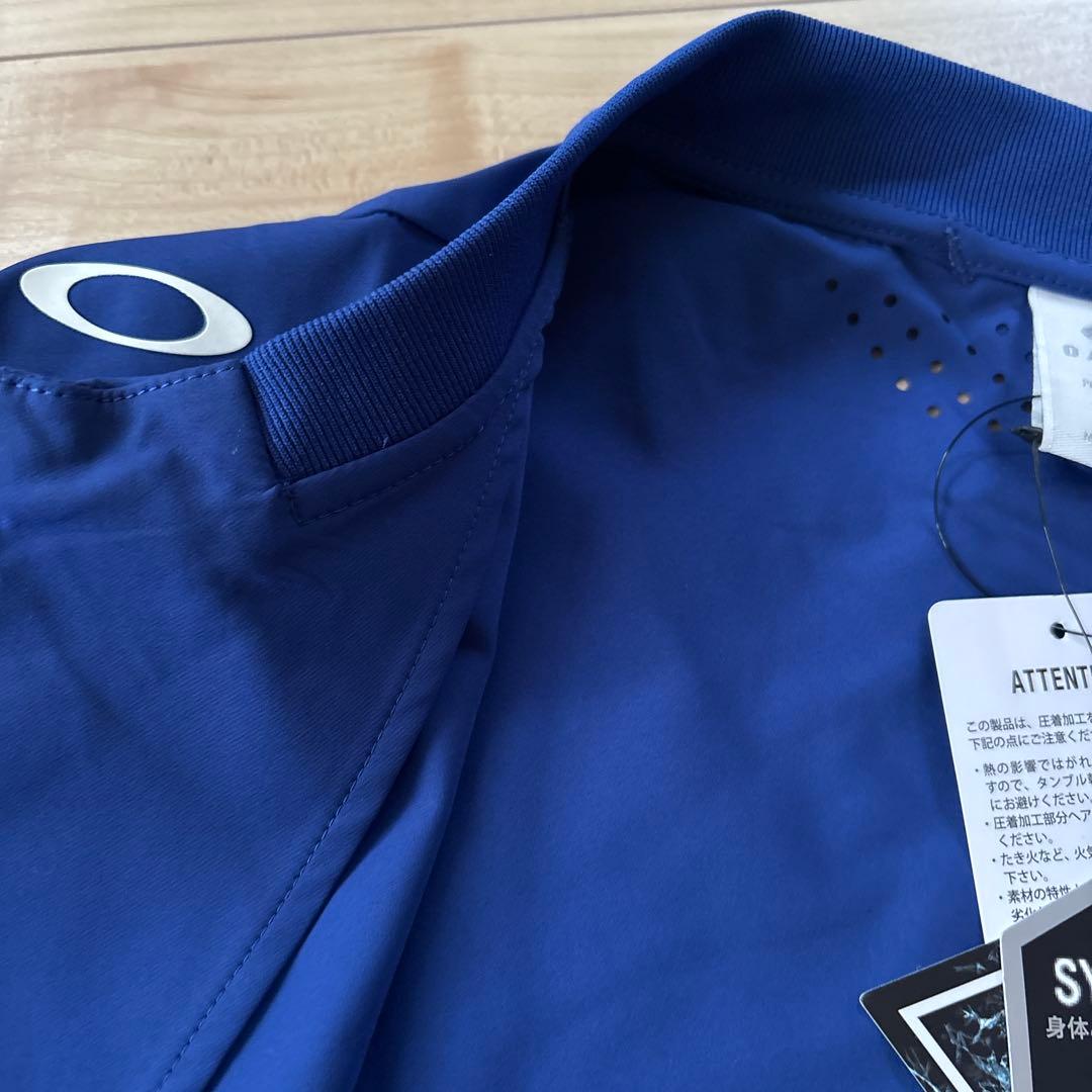 新品　メンズ　ゴルフ　スポーツジャケット　撥水　ストレッチ　ブルー XL