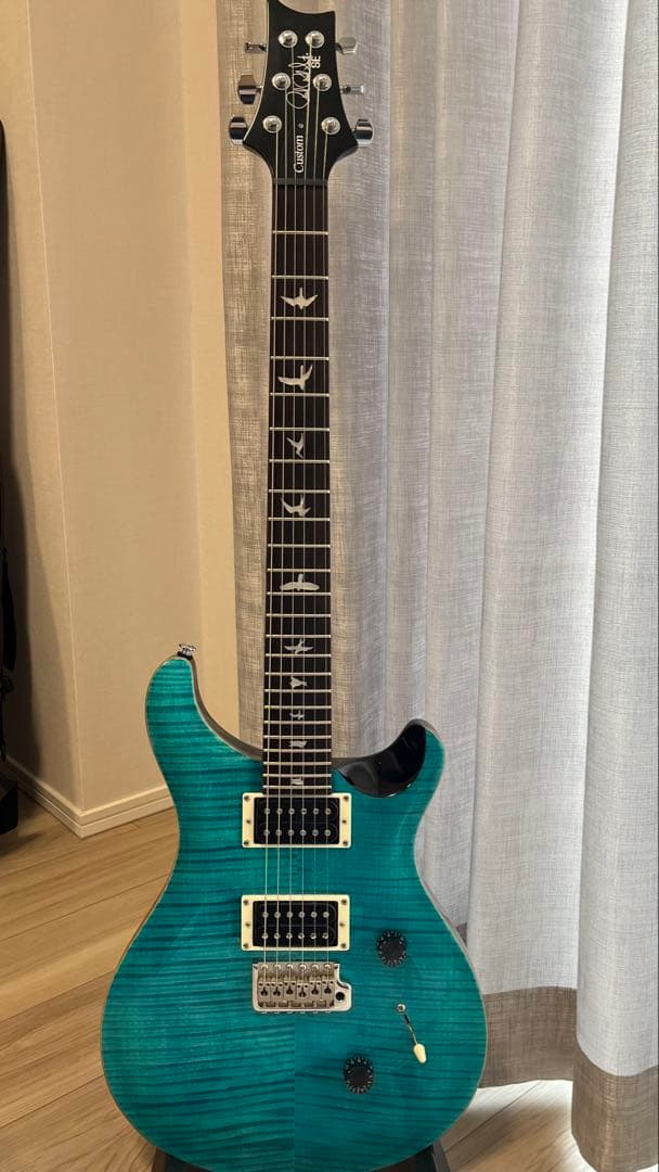 美品良個体PRS SE Custom 24 Blue Matteo 2024年製