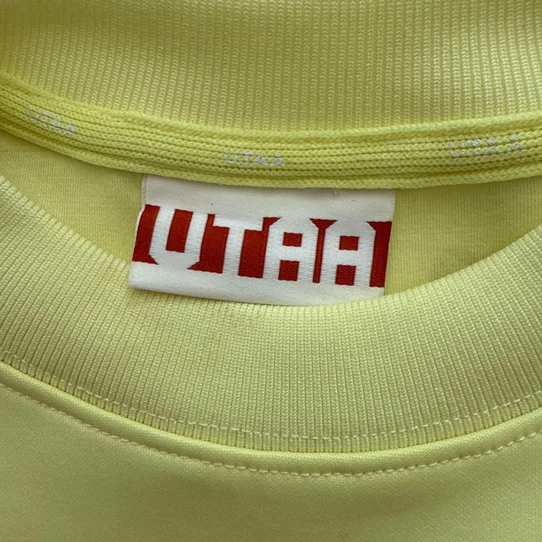 UTAA イエロー クルーネック トレーナー