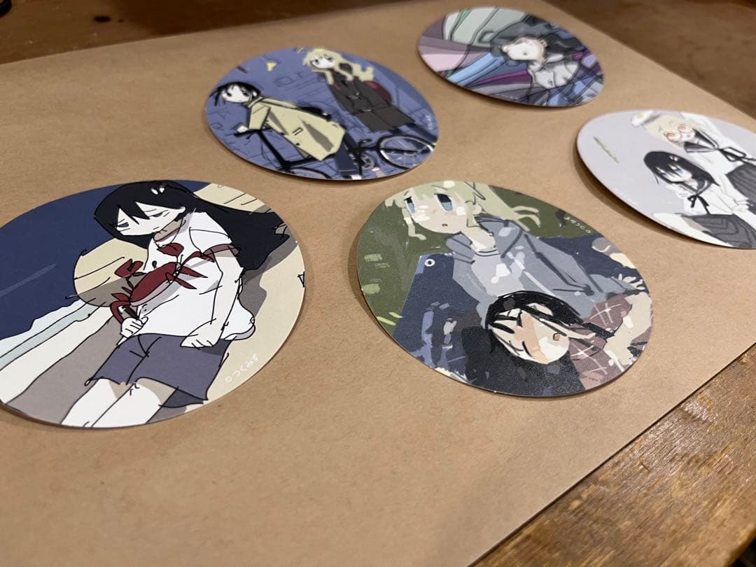 つくみず展　紙コースター