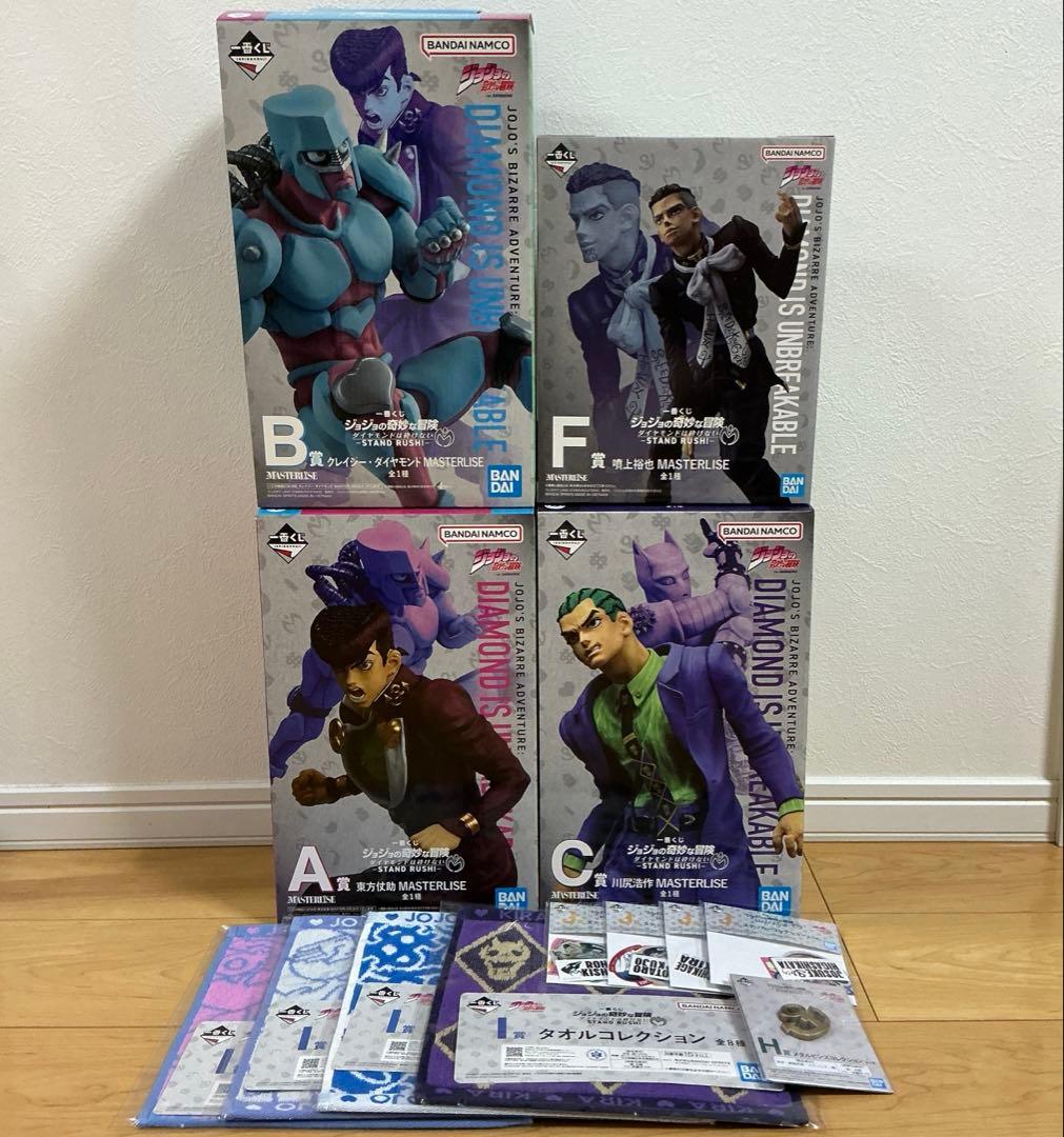 一番くじ ジョジョの奇妙な冒険 A＋B＋C＋F賞 セット