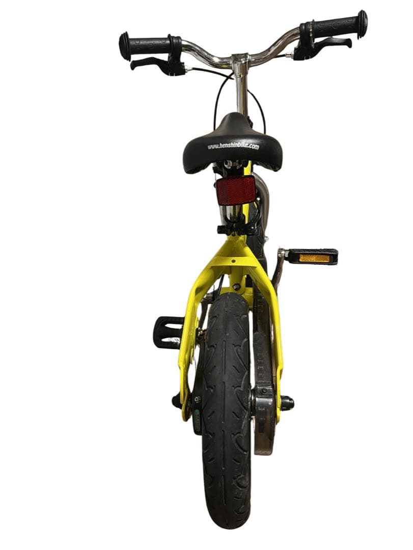 へんしんバイク 12インチ イエロー 自転車 軽量スポーツバイク