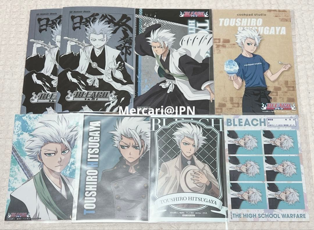 BLEACH 日番谷冬獅郎 特典 ポストカード ブロマイド セット