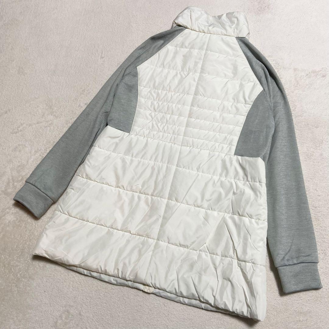 限定【極美品】FILA GOLF 撥水 中綿キルティング切り替えブルゾン ウエア