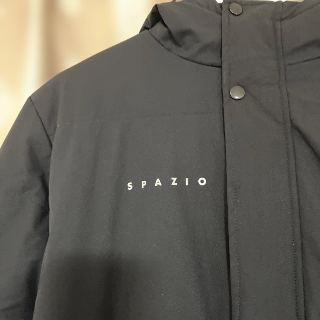 SPAZIO ブラック ベンチコート