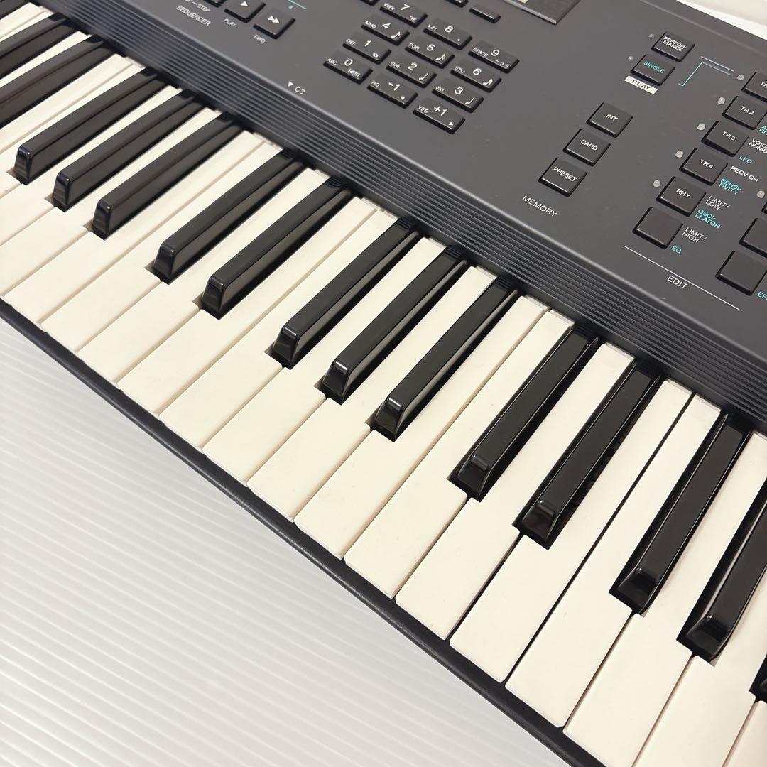 【希少】動作品 YAMAHA V50 シンセサイザー 61鍵 キーボード