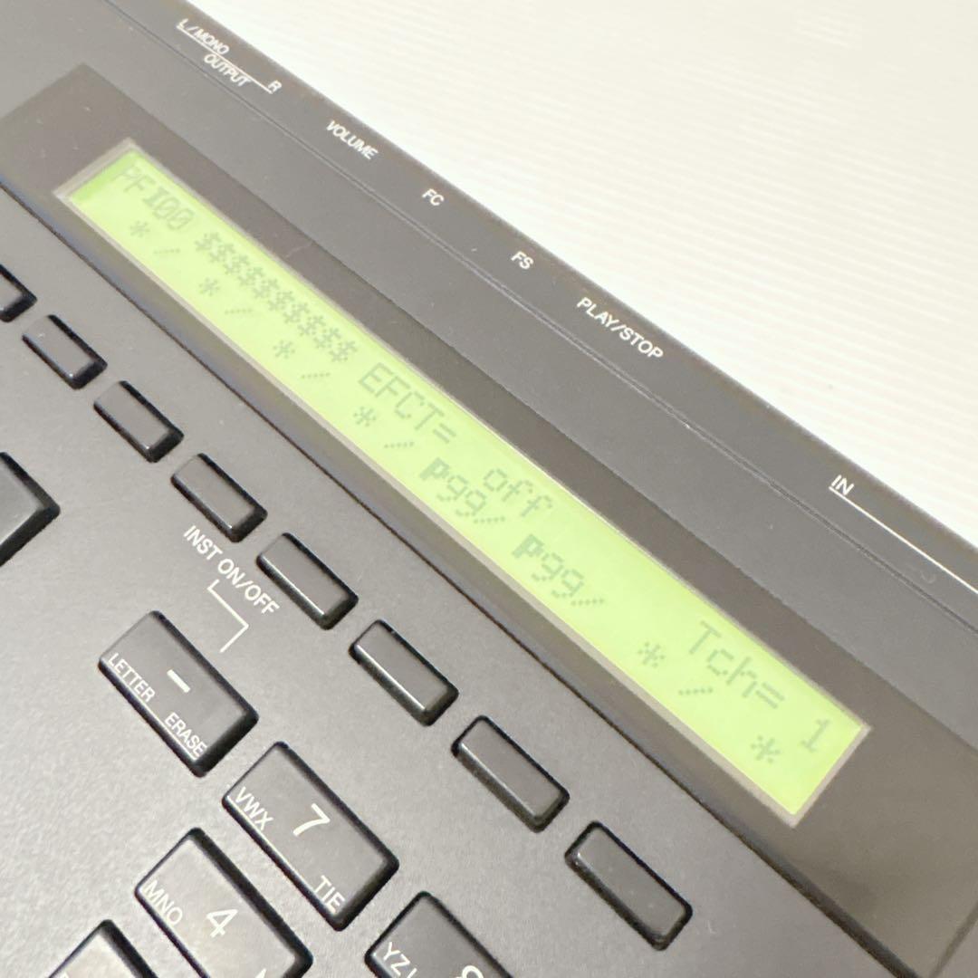 【希少】動作品 YAMAHA V50 シンセサイザー 61鍵 キーボード