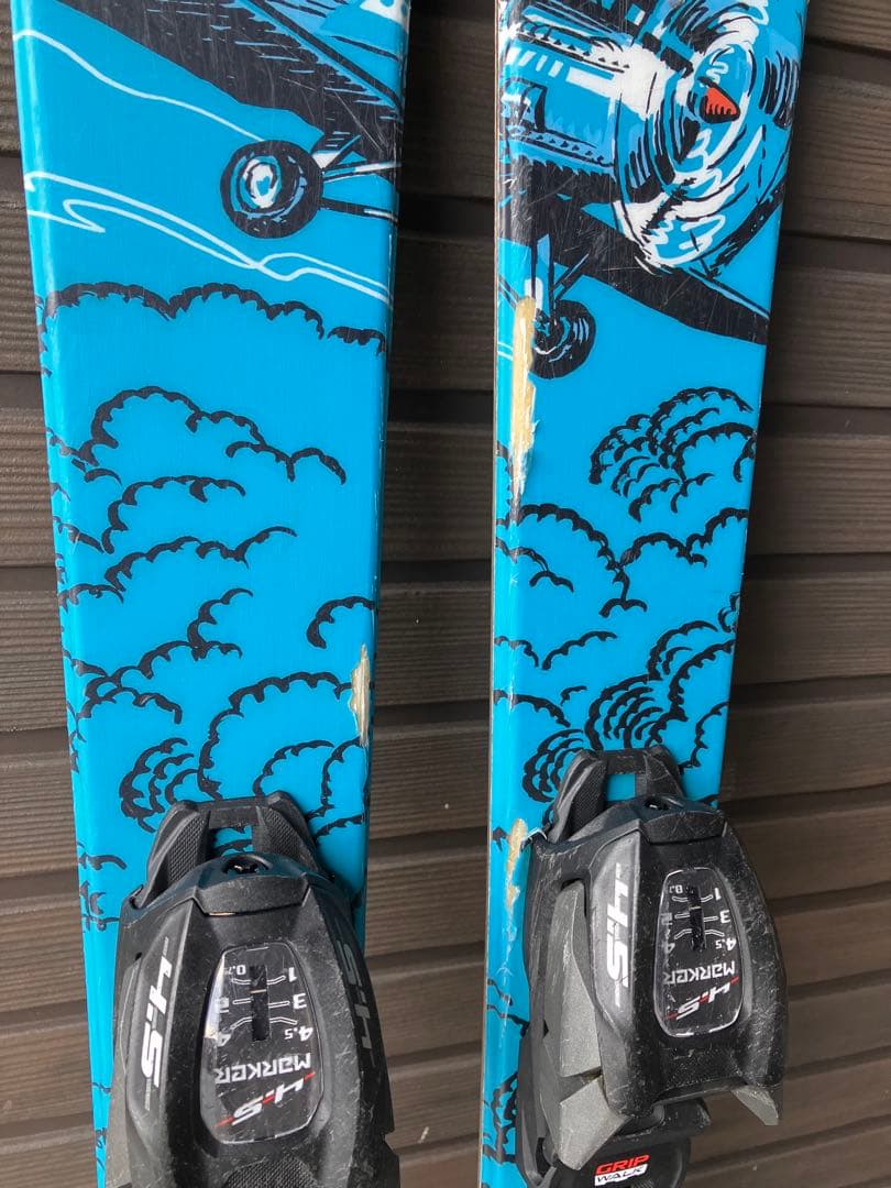 Völkl revolt jr 118cm マーカービンディング付き