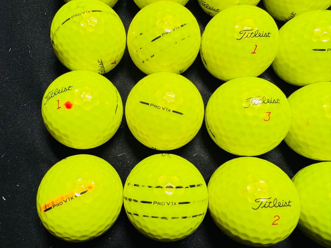 タイトリスト PRO V1X 2025年モデル 30個　　イエロー