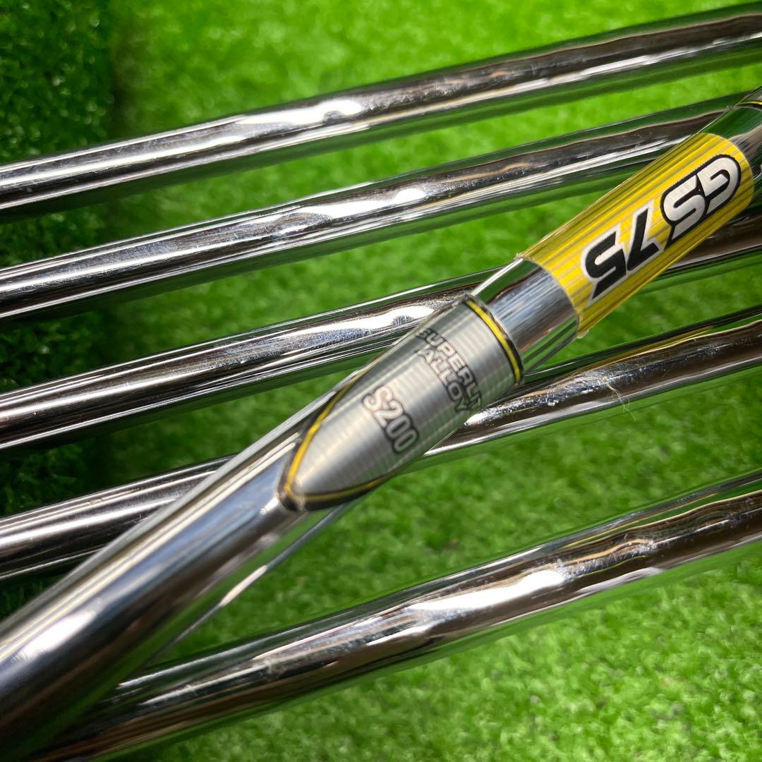 寶TIS-521 TaylorMade r7 メンズアイアンセット flex S