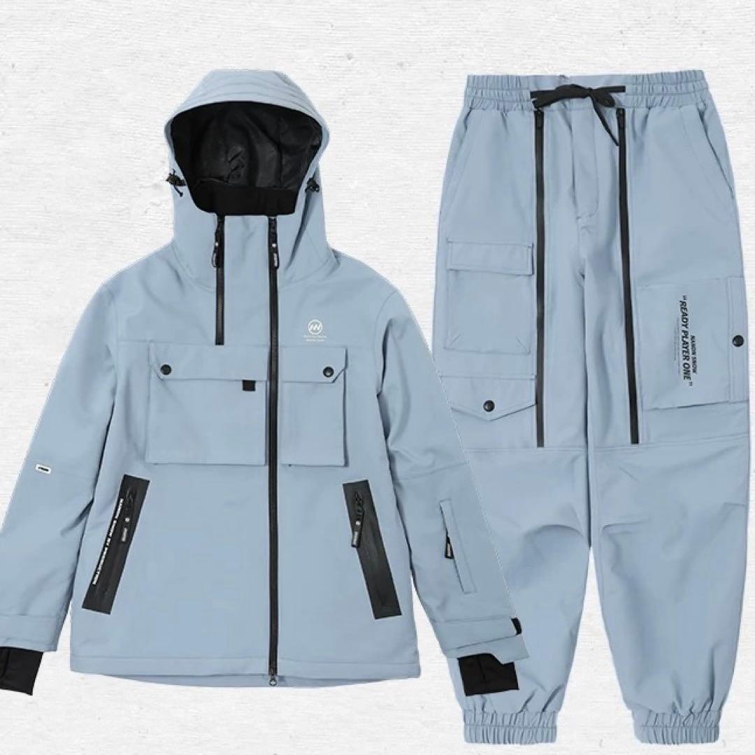【美品】NANEND スキーウェア　スノボウェア　上下セット