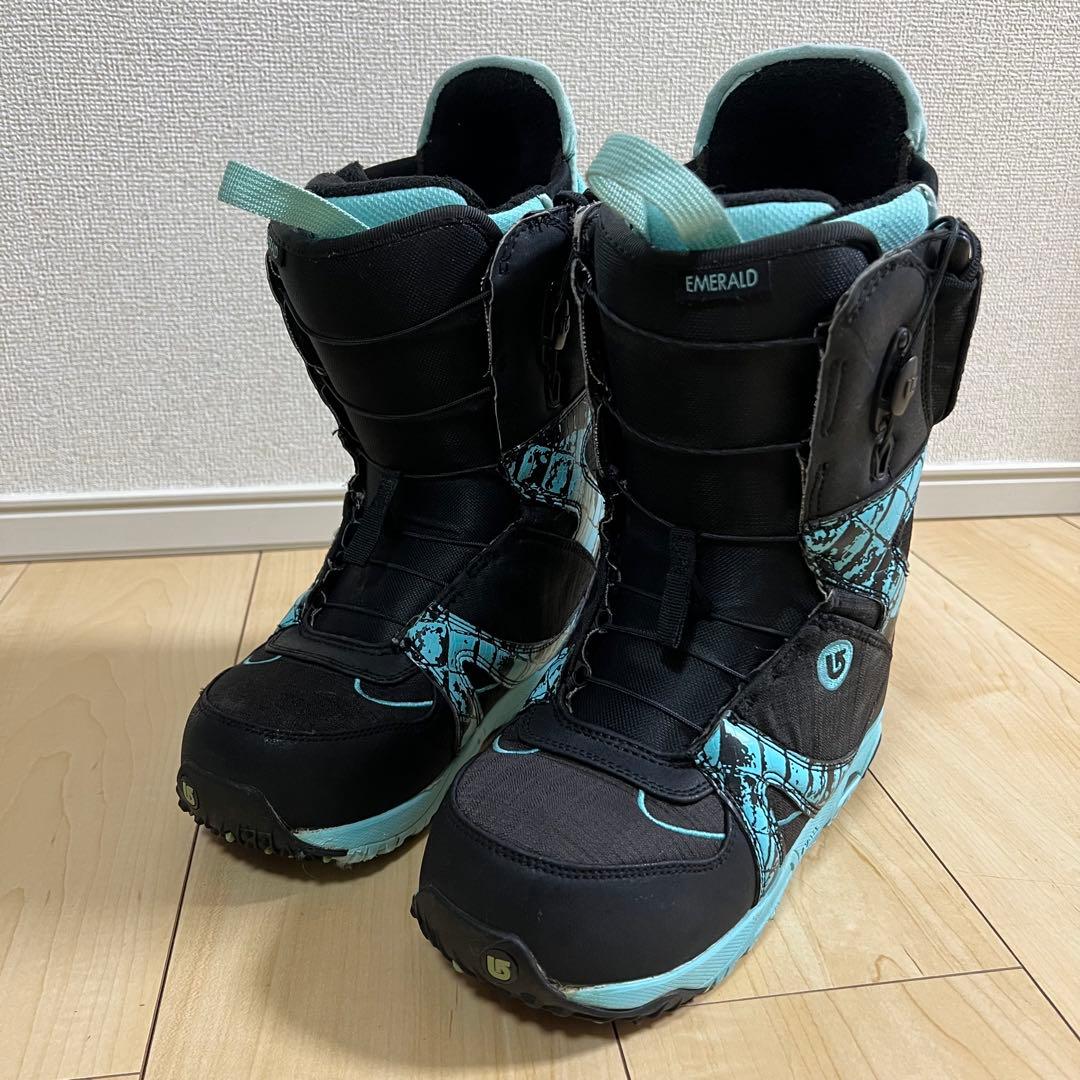 【即日発送】BURTON スノボEMERALD-ASIAN FIT 23.5cm