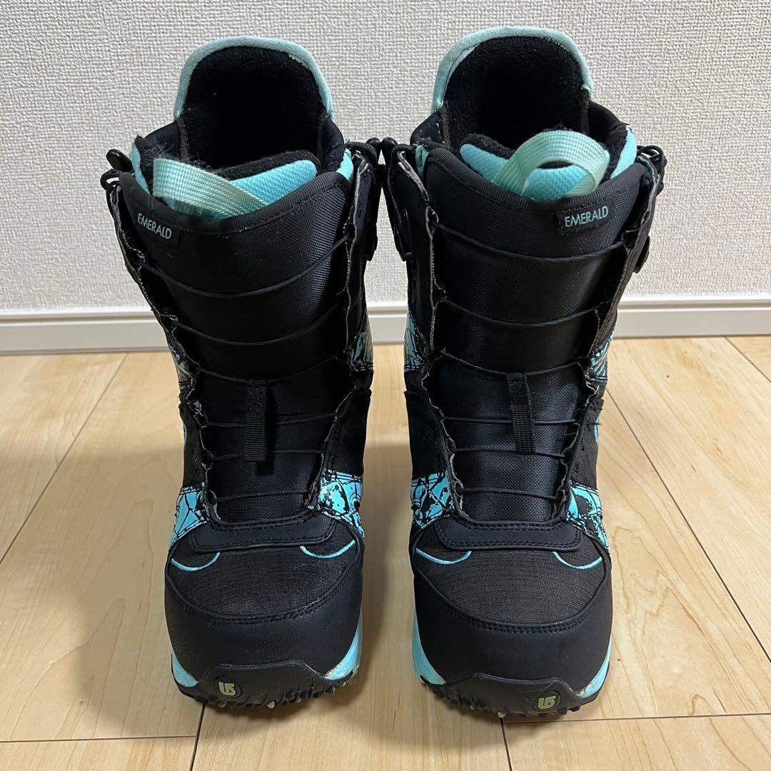 【即日発送】BURTON スノボEMERALD-ASIAN FIT 23.5cm