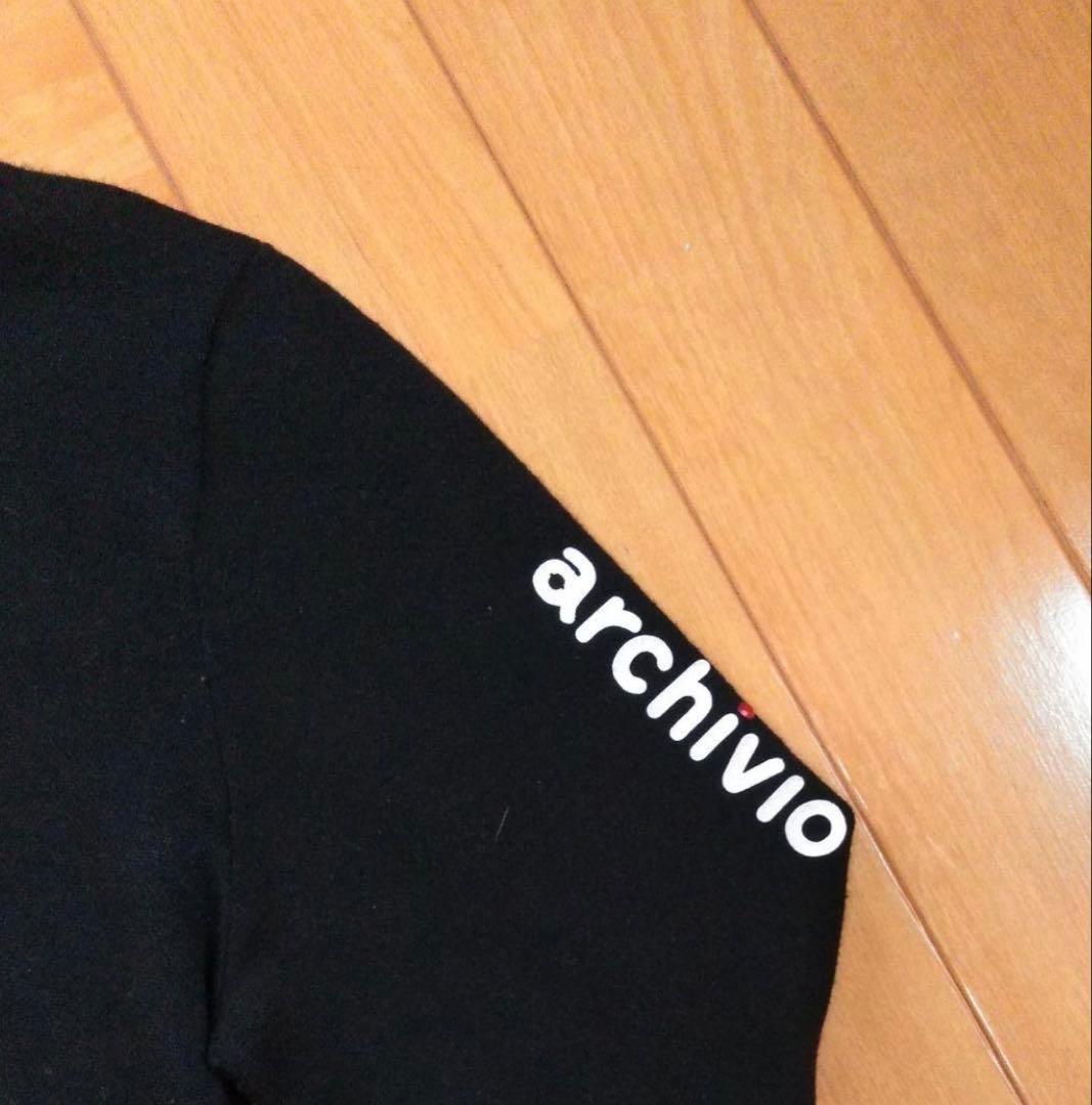 アルチビオ ARCHIVIO 鹿 ニット プルオーバー 38 美品 ブラック