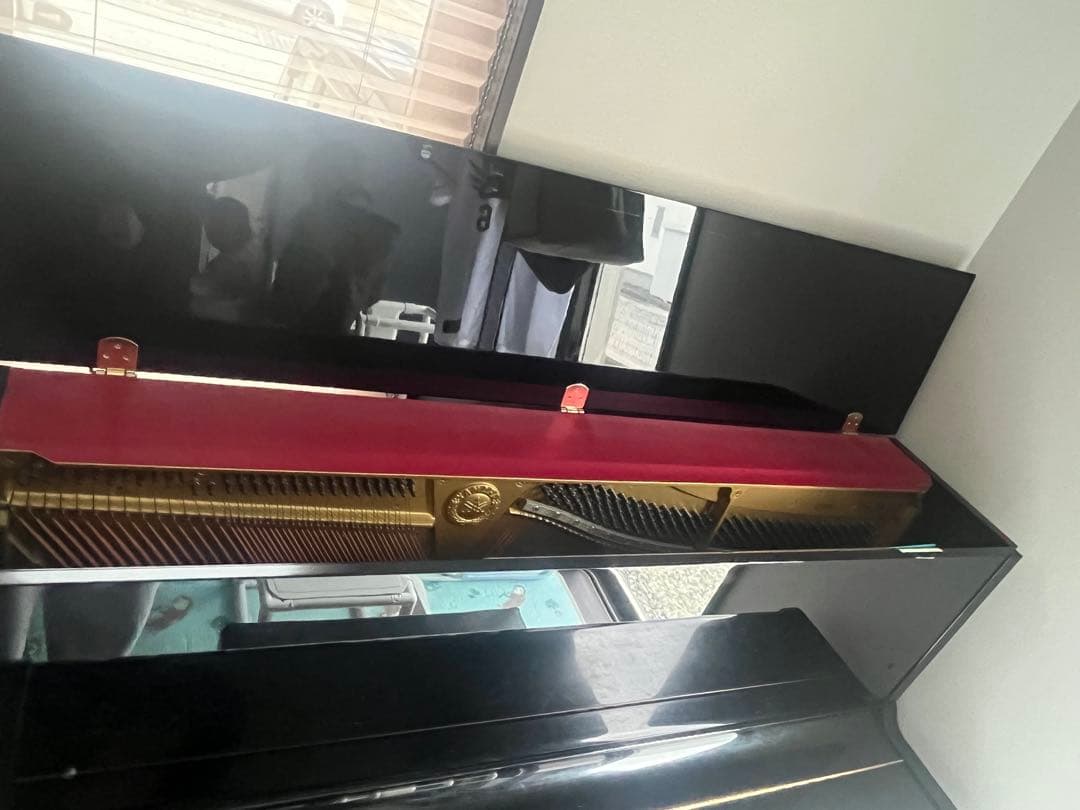 YAMAHA アップライトピアノ 黒