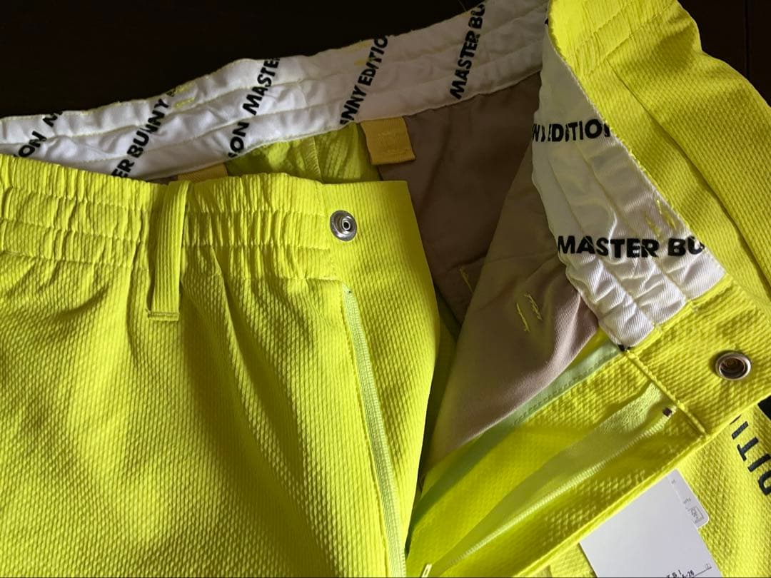 マスターバニー ソロナドビーストレッチ ショートパンツ イエロー サイズ3