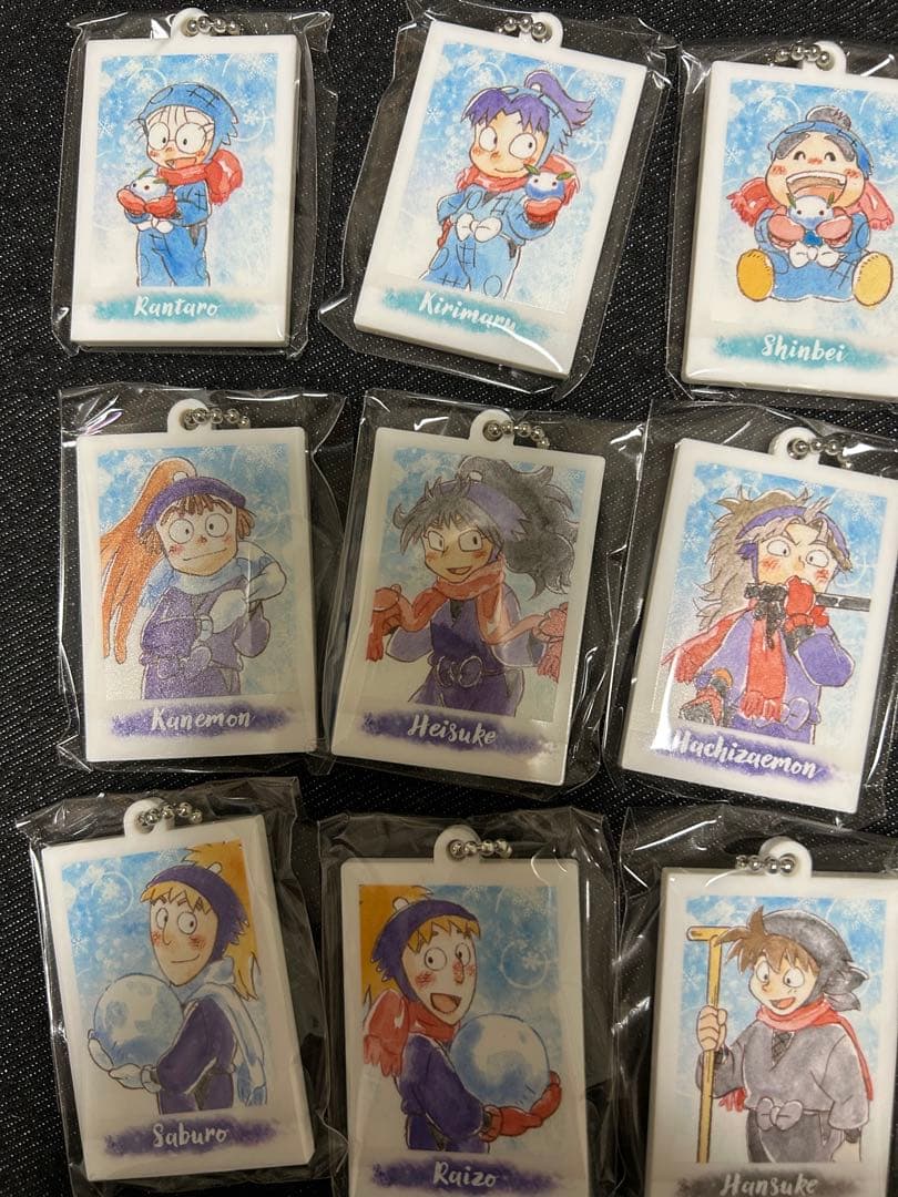 ① 忍たま乱太郎 ぱしゃこれ　ミニアクリルキーホルダーVol.1・2 全17種