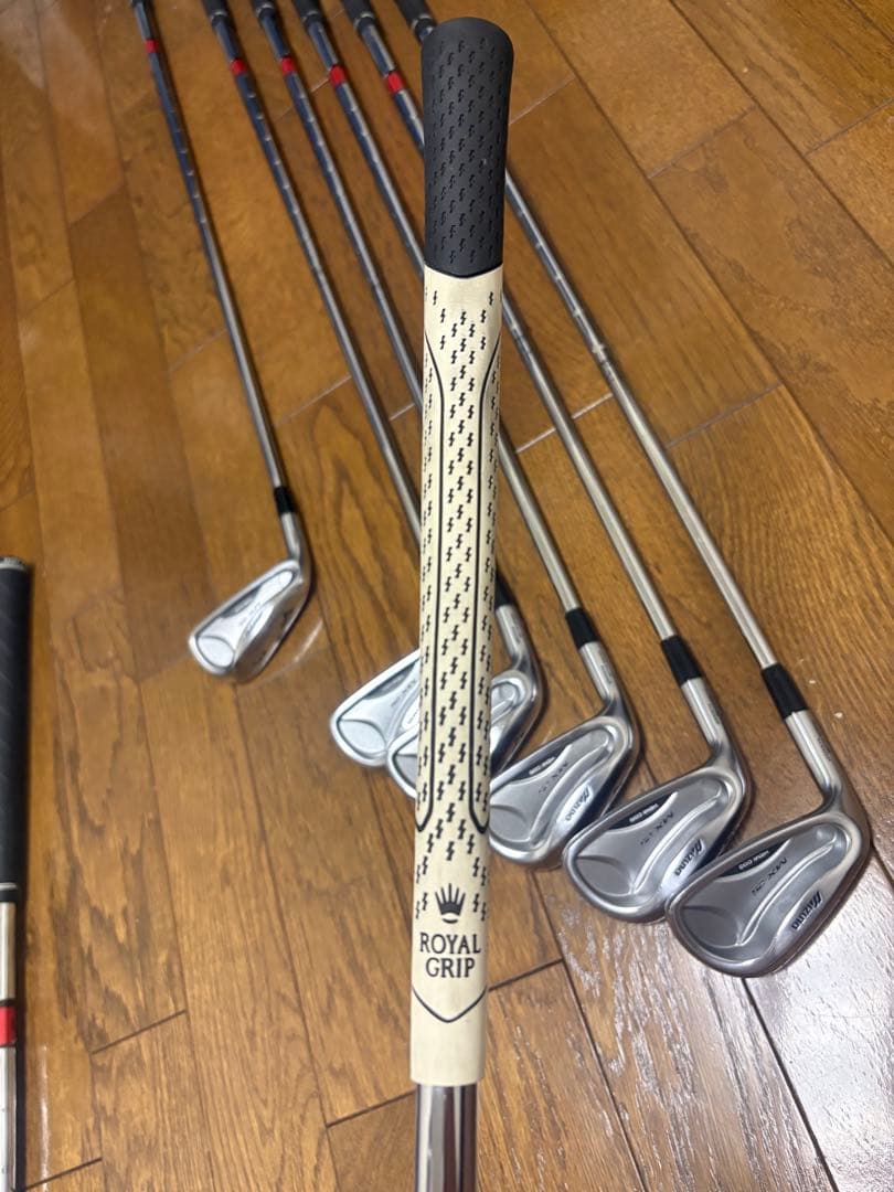 ゴルフクラブ　メンズ　レフティ　アイアンセット 8本　Mizuno MX-25