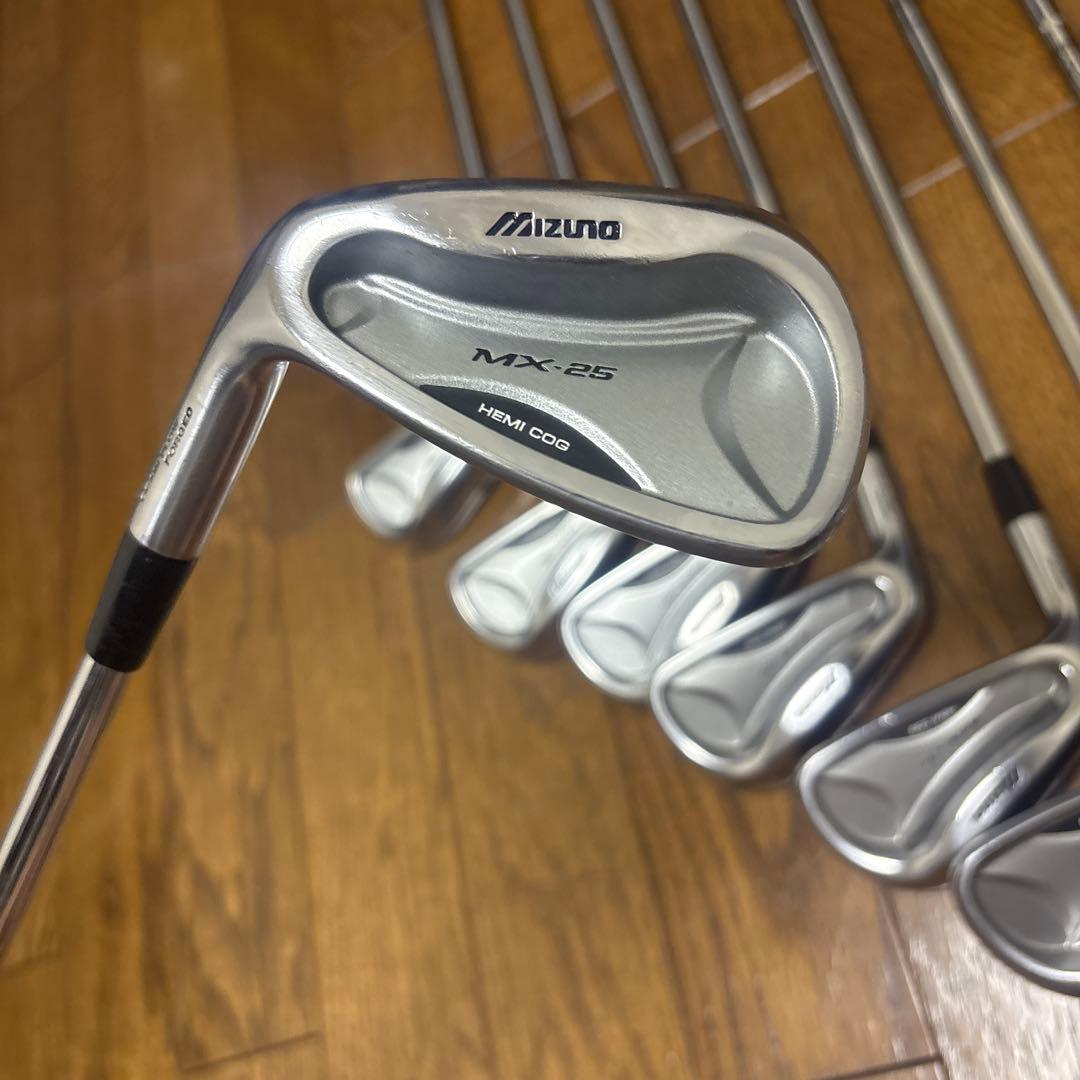 ゴルフクラブ　メンズ　レフティ　アイアンセット 8本　Mizuno MX-25