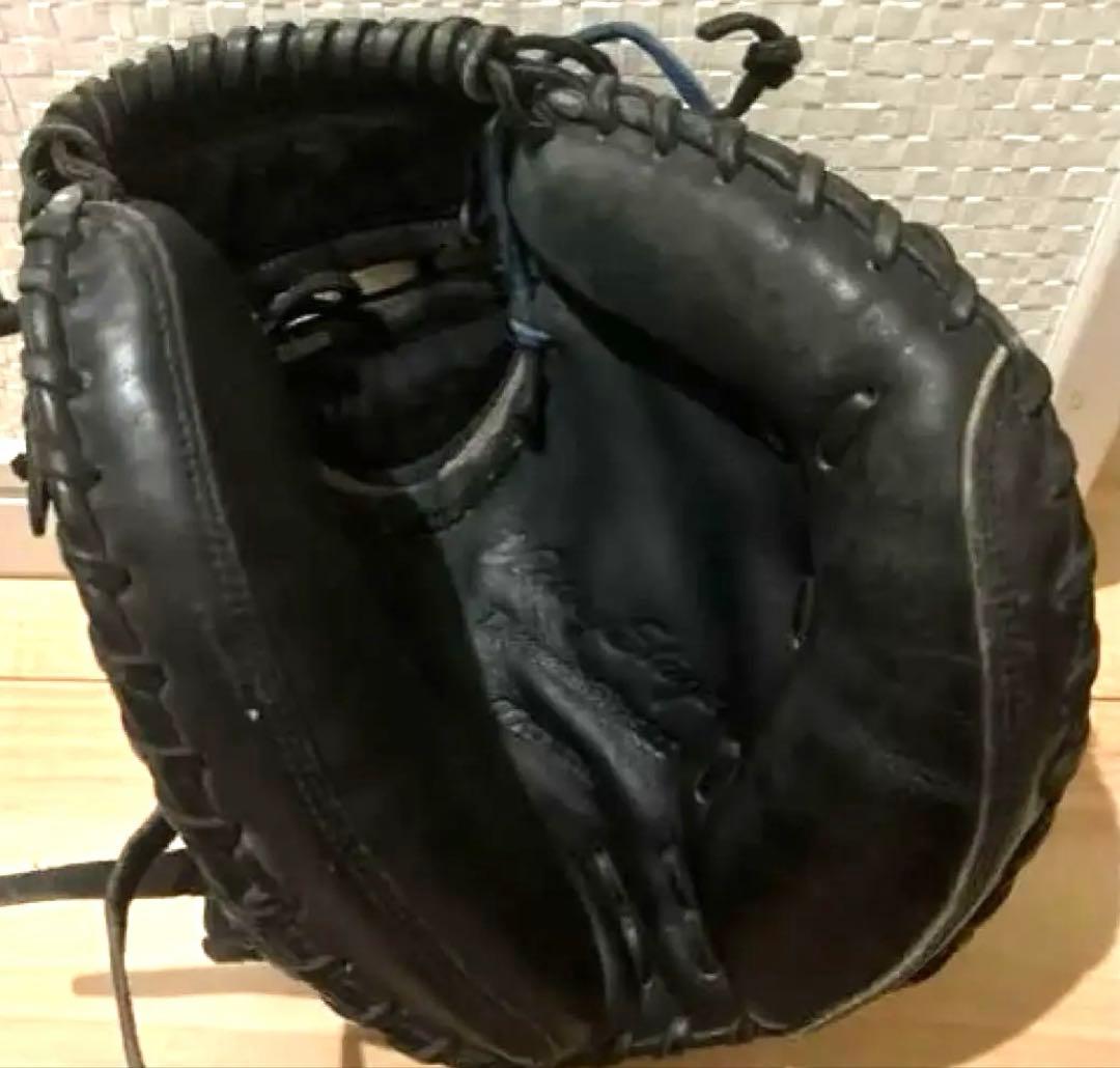ミズノ　MIZUNO硬式キャッチャーミット黒