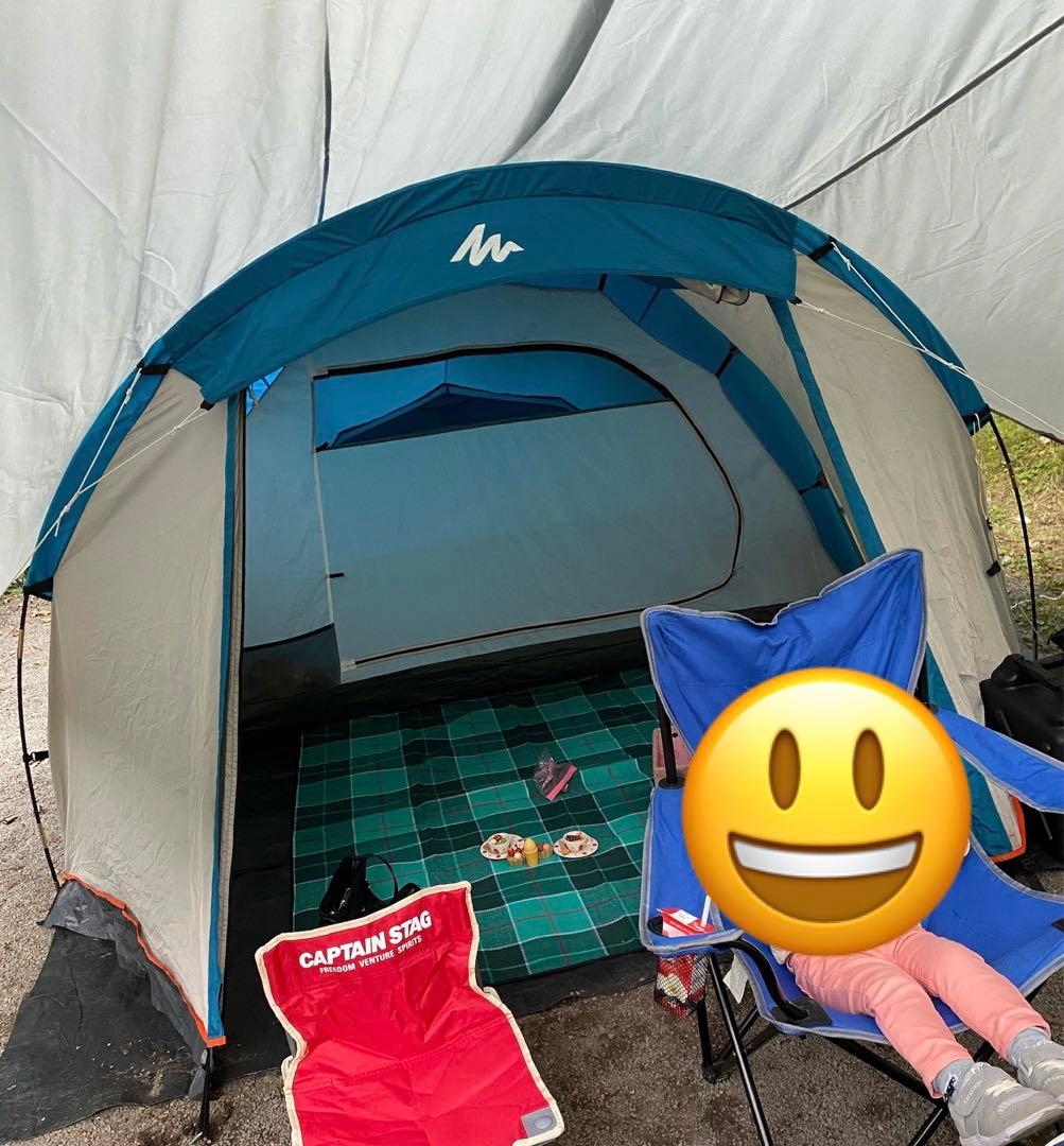 M*=様 Quechua ARPENAZ FAMILY 4 テント