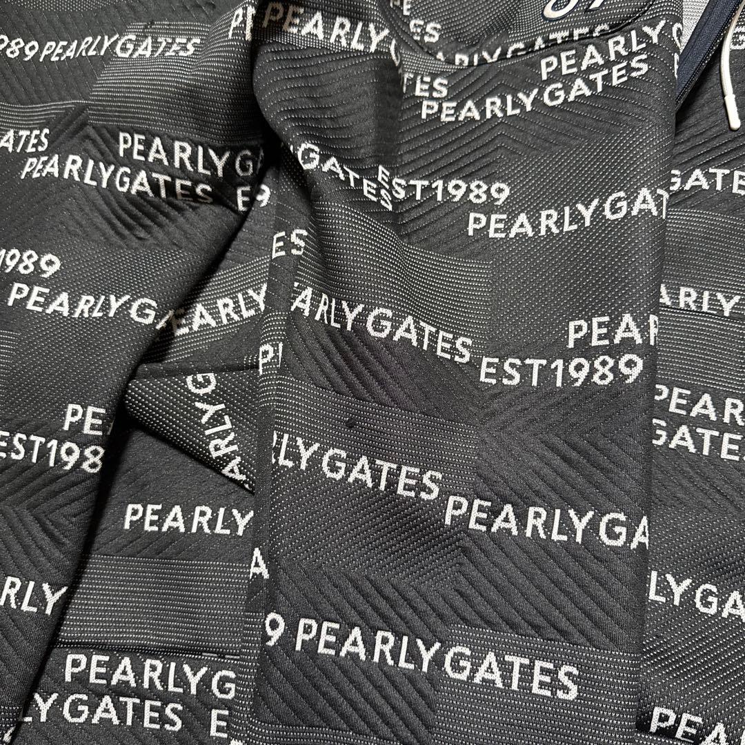 PEARLY GATES フード付きセットアップ サイズ6 ブラック