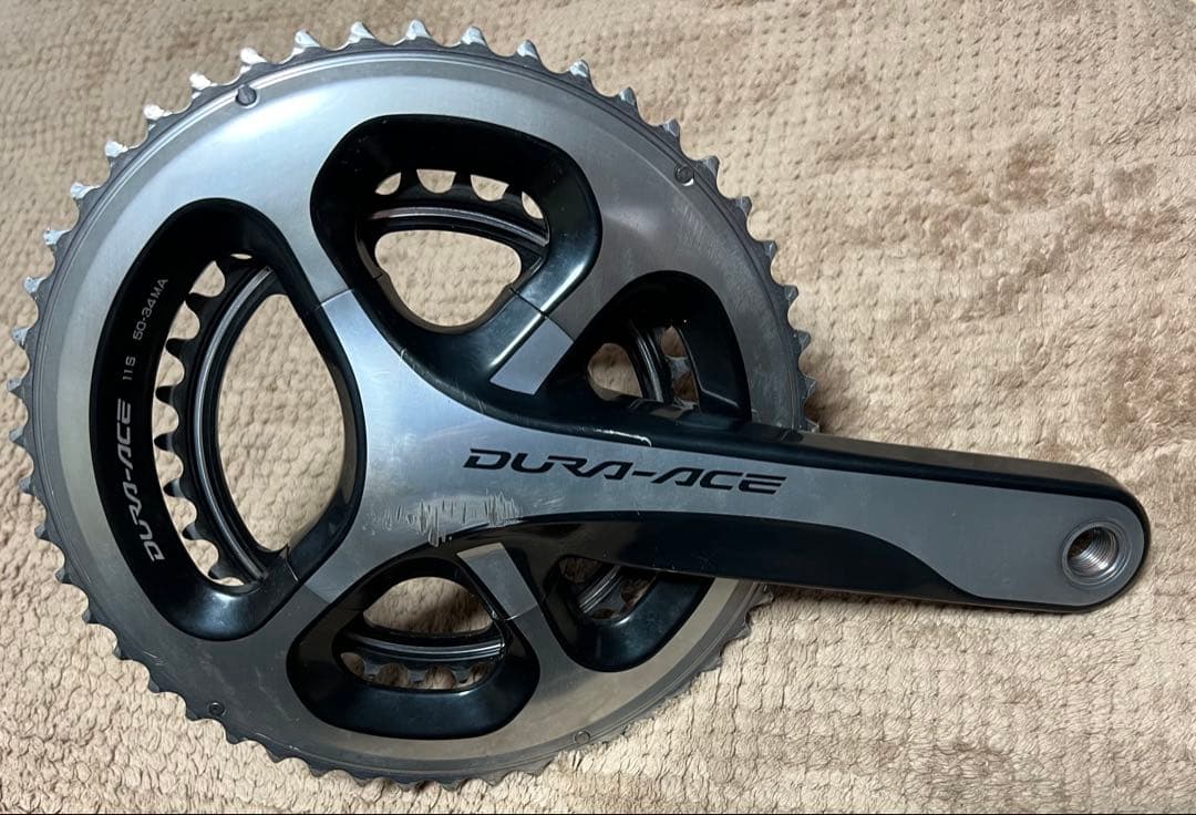 DURA-ACE SHIMANO FC-9000　50-34 172.5mm