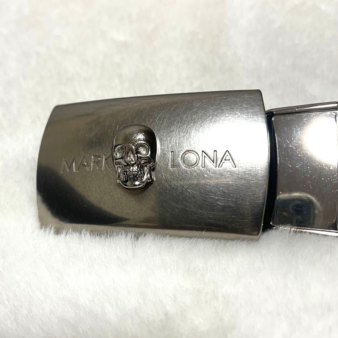 MARK&LONA マークアンドロナ バックル ベルト スカル 迷彩 カモフラ柄