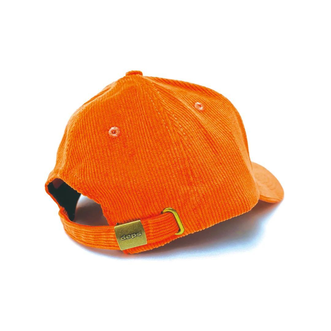 deps CORDUROY CAP ネイビー