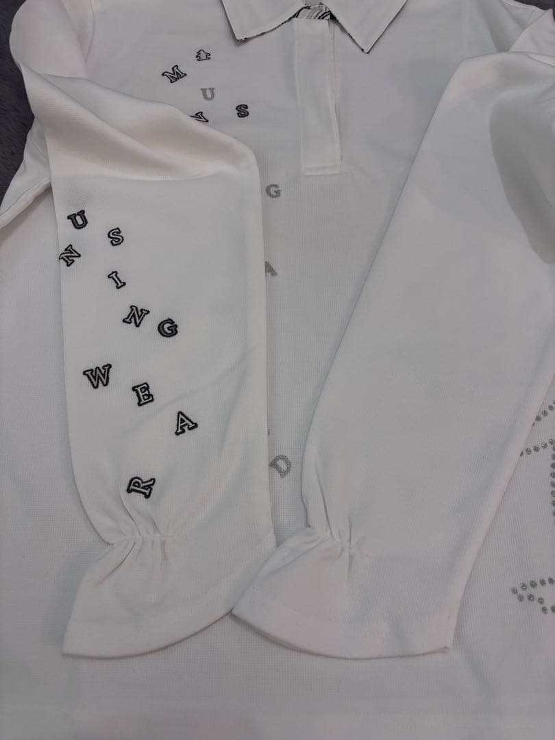 【未使用】Munsingwear マンシングウェア 長袖ポロシャツ ゴルフウェア
