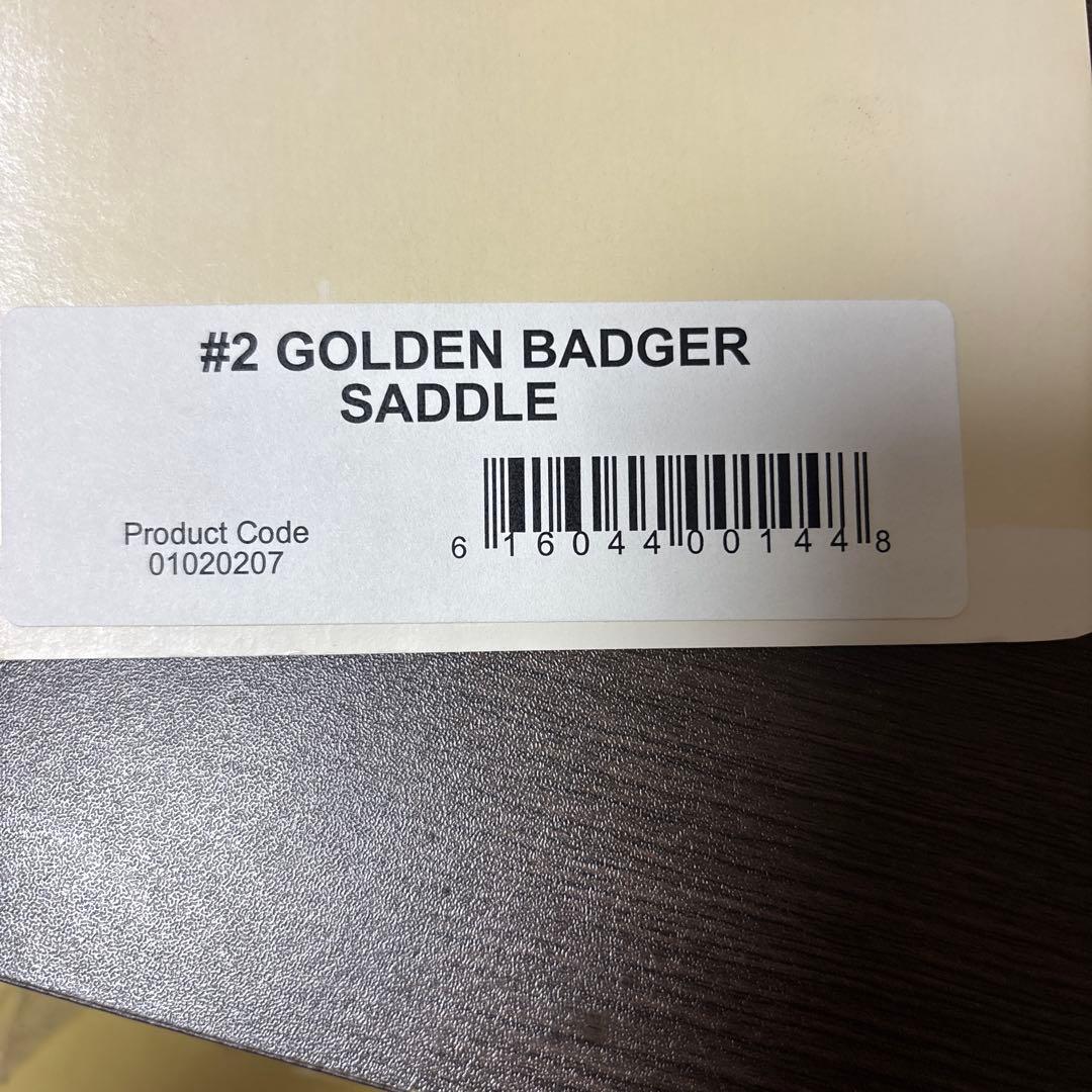 ルアー・フライ HOFFMAN #2 GOLDEN BADGER SADDLE