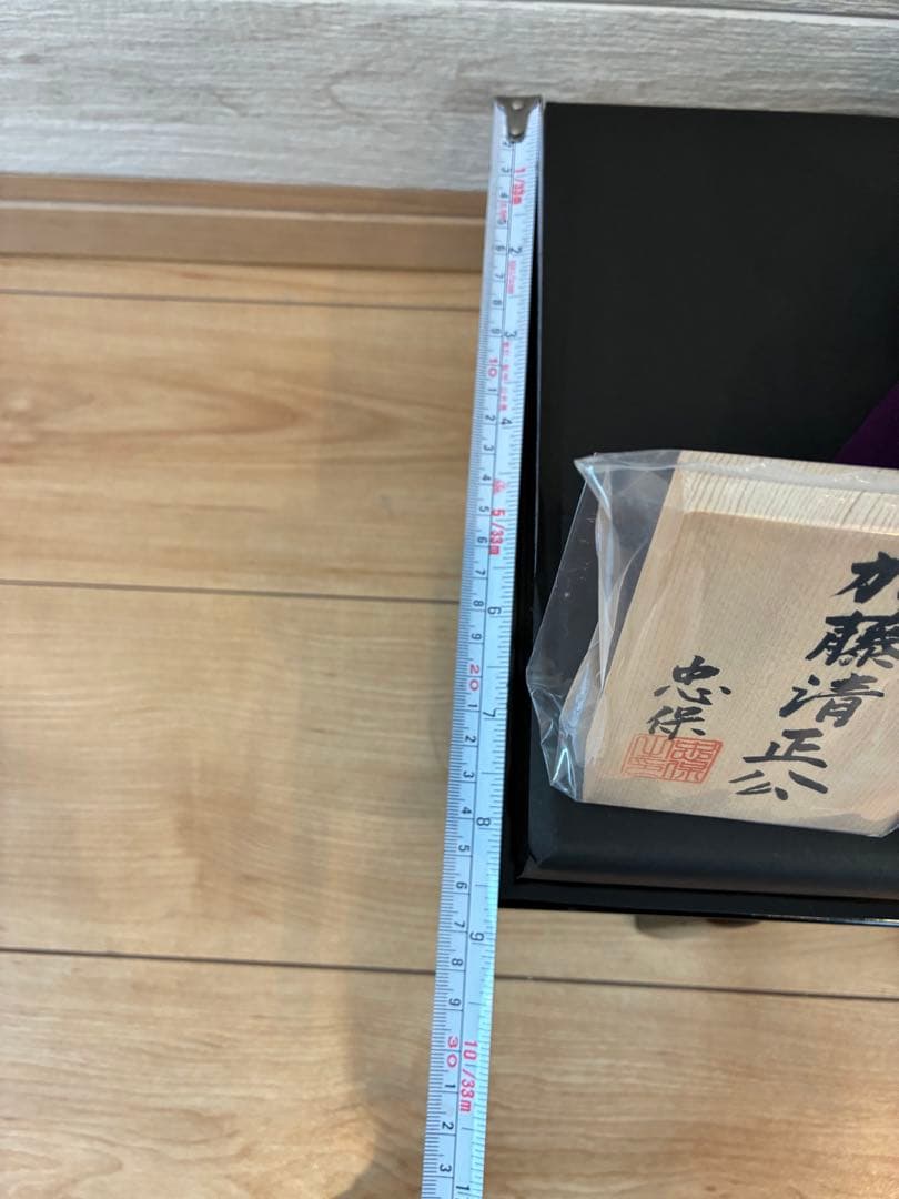 新品　兜飾り　加藤清正デザイン　忠保作