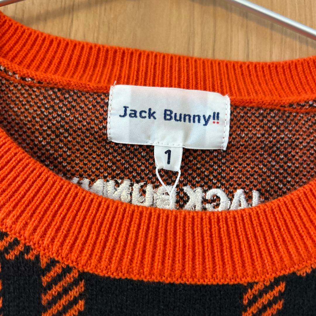 Jack Bunny!! チェック柄セーター レディース サイズ1（M） 新品
