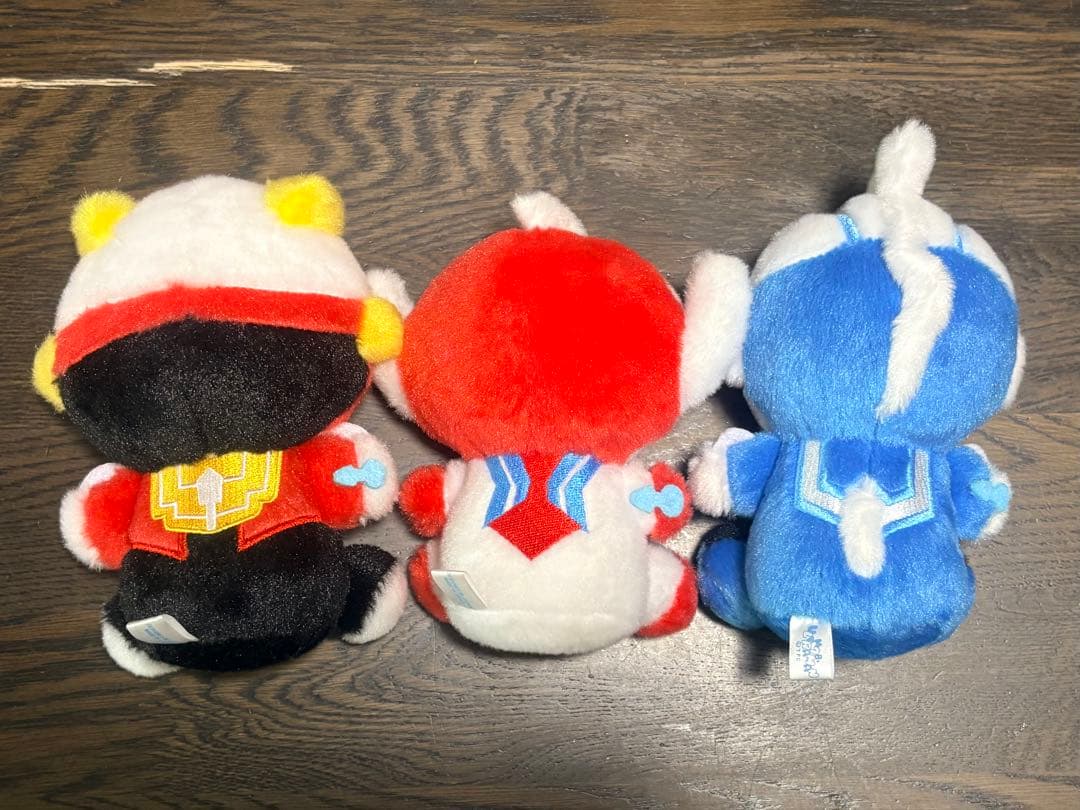 ウルトラマン ふわふわお座りぬいぐるみ ウルトラマンタイガ・タイタス・フーマ
