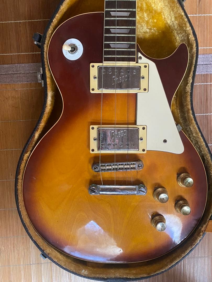 70's 初期～中期製　グネコロゴグレコ レスポールハードケース付Sナンバー無し