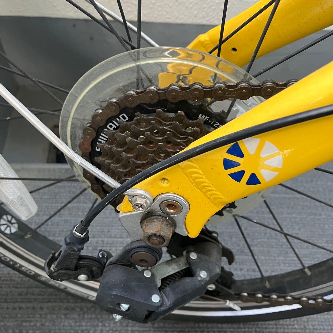 DAHON ダホン VYBE D7 折り畳み自転車 イエロー　おまけ付き