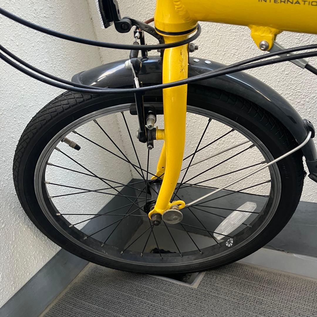 DAHON ダホン VYBE D7 折り畳み自転車 イエロー　おまけ付き