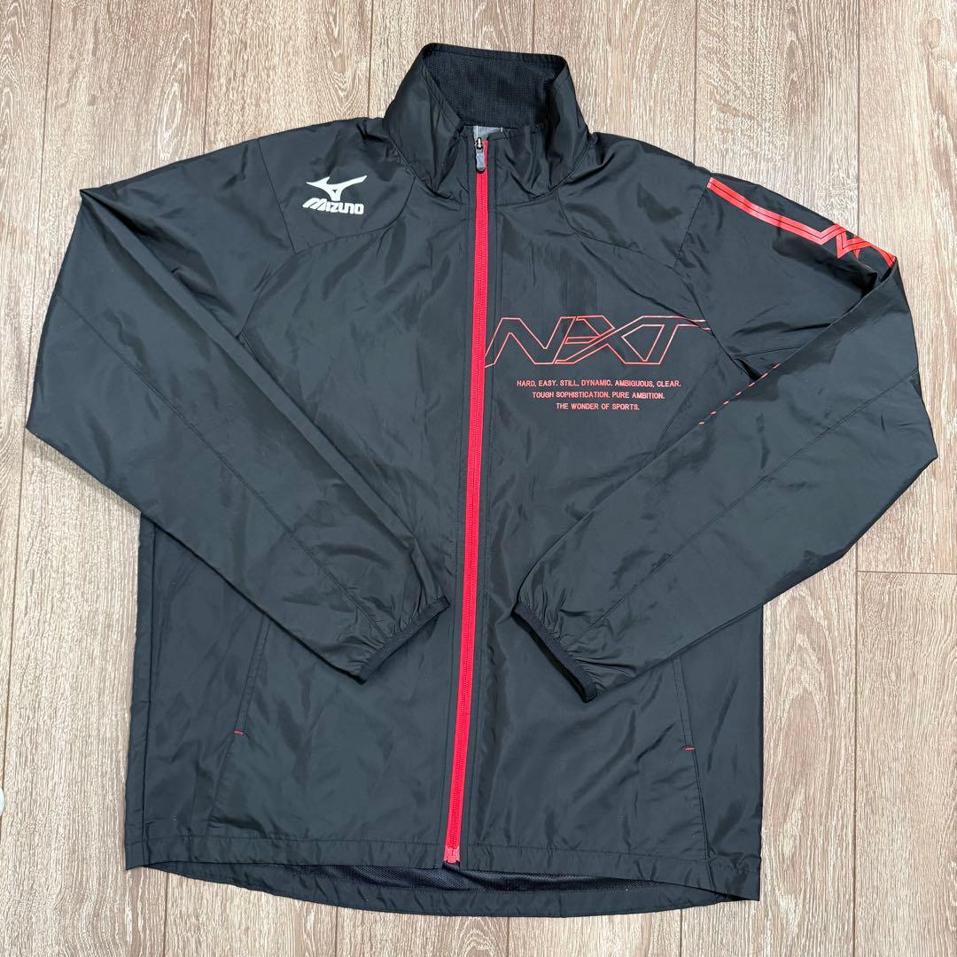 Mizuno 裏メッシュ サッカー フットサルウェア ピステ上下 ブラック L