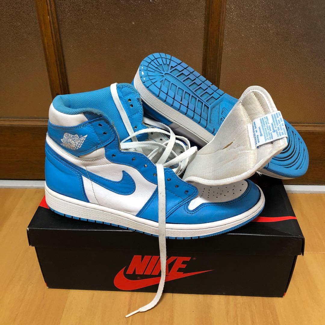 シューズ(男性用) AIRJORDAN 1 RETRO HIGH OG UNC 555088-117