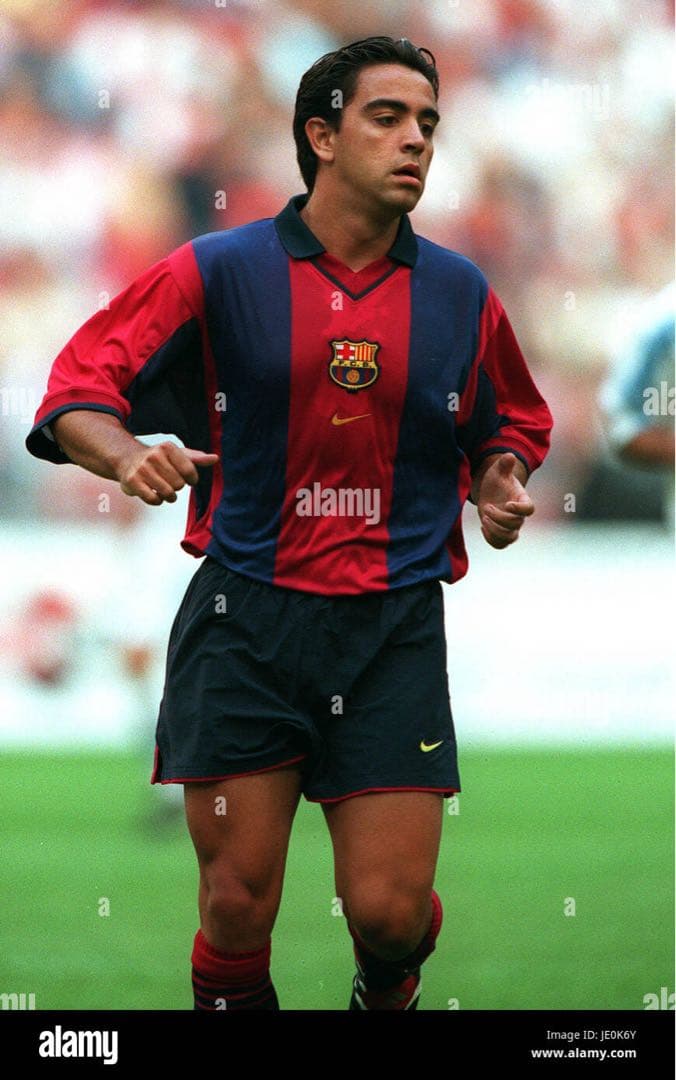 00-01 バルセロナ ホーム ユニフォーム #16 シャビ XAVI