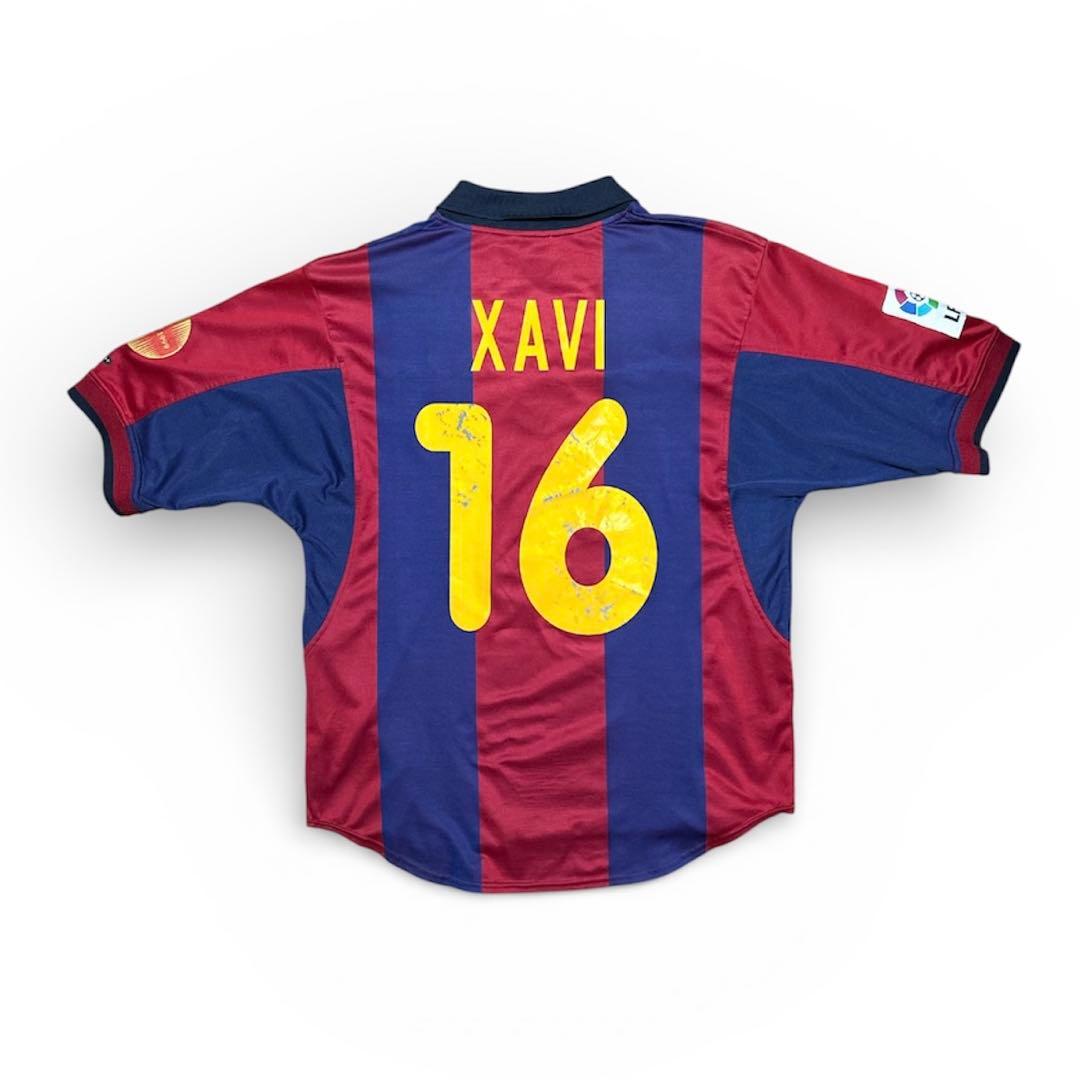 00-01 バルセロナ ホーム ユニフォーム #16 シャビ XAVI