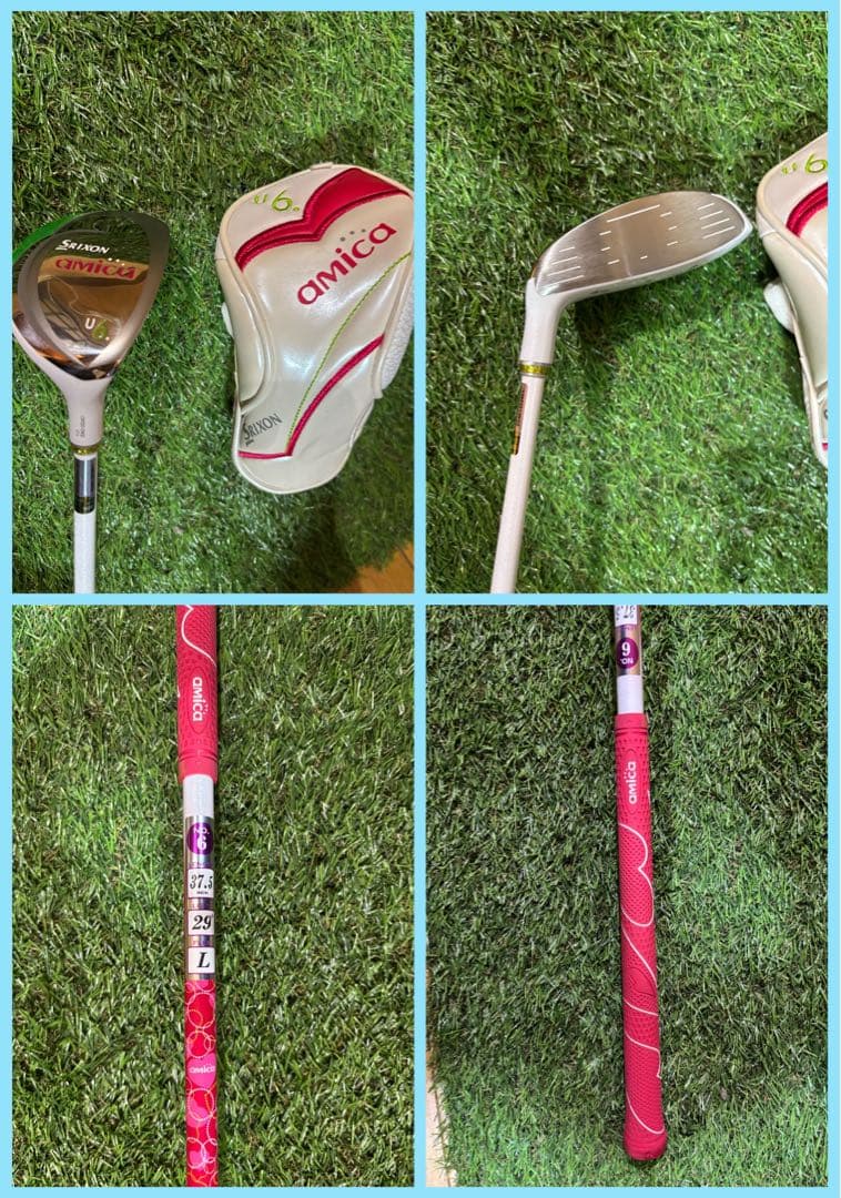 Callaway & SRIXON 豪華レディース9本フルセット